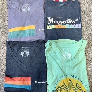 Moosejaw Women’s Small Colorful Graphic T-Shirt Collection